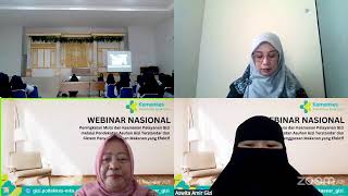 WEBINAR NASIONAL Peningkatan Mutu dan Keamanan Pelayanan Gizi melalui Pendekatan Asuhan Gizi Terstan