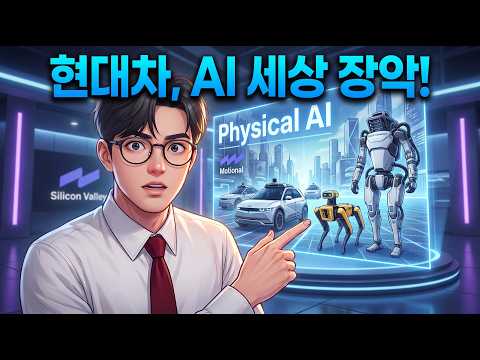현대차 피지컬 AI 전략: 실리콘밸리 로봇 투자, 미래차 시장 주도할까?