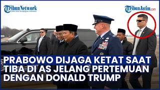 Download Lagu PENGAWALAN LEVEL TINGGI! Jelang Bertemu Trump, Prabowo Dijaga Ketat Pria Tegap saat Ada di AS MP3