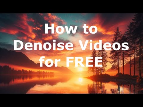 How to Denoise Videos Like a Pro Using Free & Open-Source Tools | FFmpeg Video Denoising Tutorial