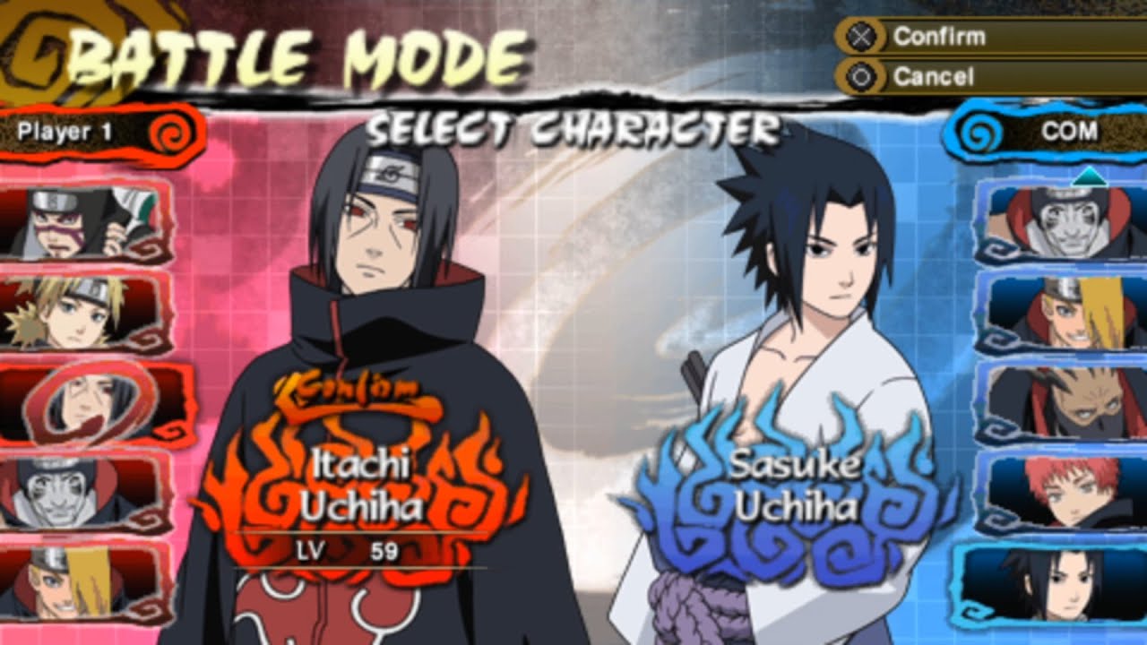 Naruto Shippuden - Legends - Akatsuki Rising ROM - PSP Download