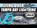 Flying Over Tampa Bay Lightning Amalie Arena in Flight Sim!