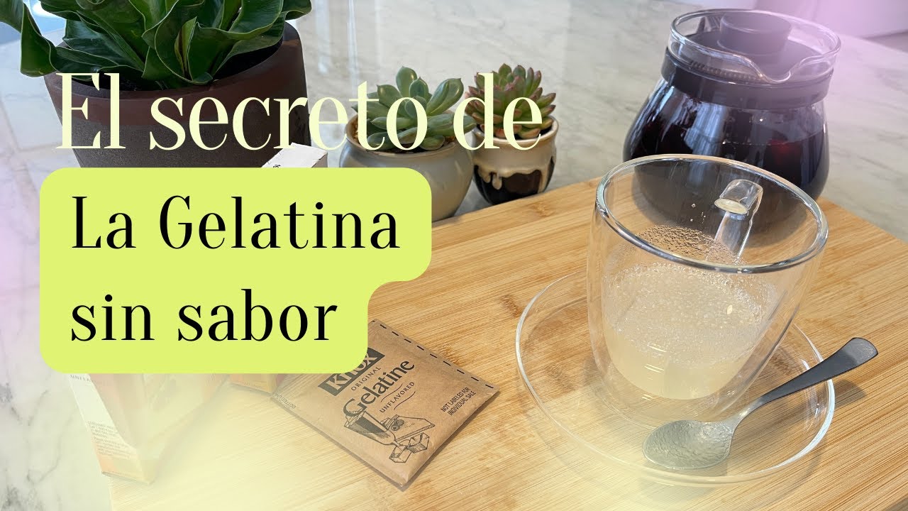 Tu Colágeno Instantáneo: La Gelatina sin sabor