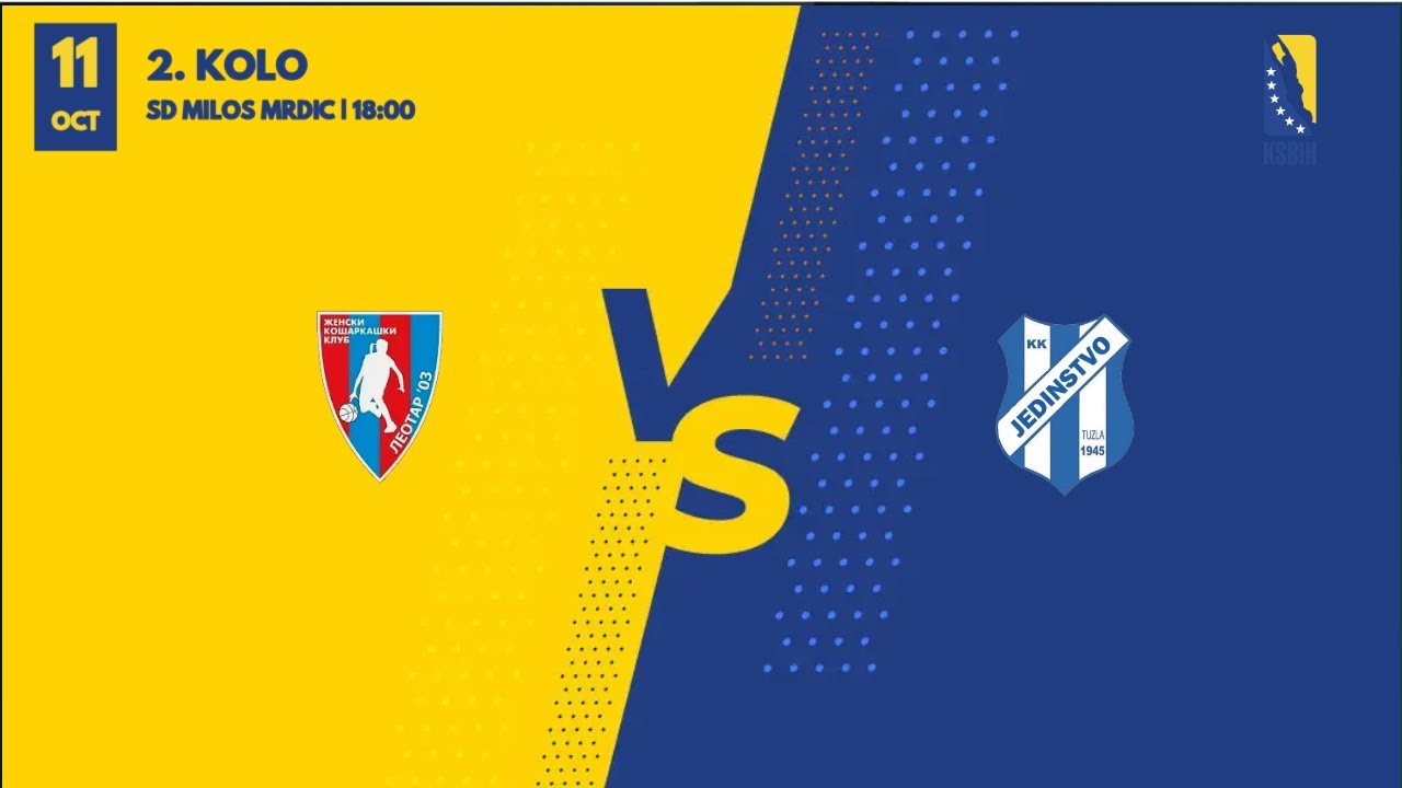 Leotar 03 - Jedinstvo | 2. kolo | KSBIH | 2025/2026