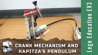 Lego EV3 Crank Mechanism and Kapitza's Pendulum // Building instruction
