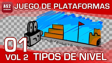 Tutorial Flash AS2 - Tipos de Nivel, Juego de Plataformas
