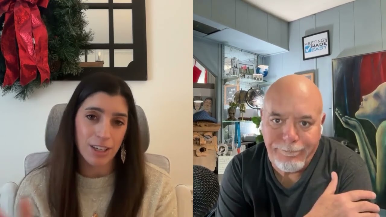 After the Podcast with Andrea Hanson..