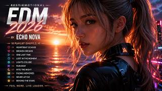 MIDNIGHT HEARTS 🌙 Emotional EDM 2026 | Deep Melodic Bass & Future Vibes | ECHO NOVA