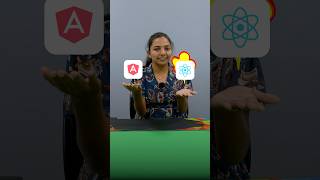 Angular VS React? 🤔 #angular #react  #pythonfullstackdeveloperskills