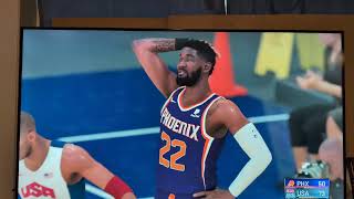 NBA 2K21 Gameplay Team USA vs Phoenix Suns 3rd Quarter Part 1