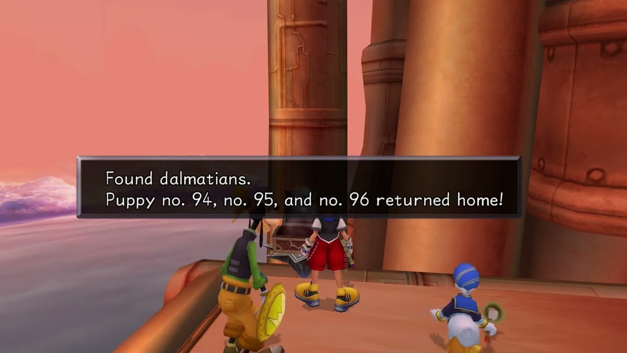 Where to find Dalmatians 94 95 96 | Kingdom Hearts 1 Final Mix