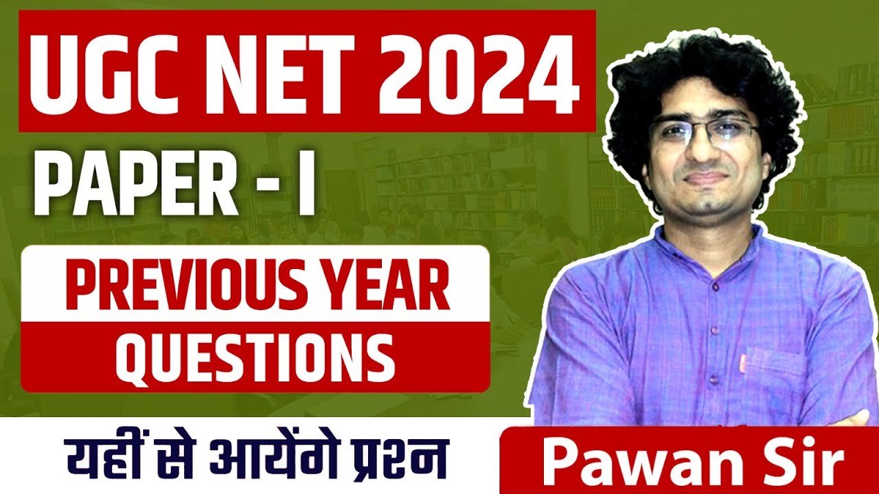 Ugc net 2024 ugc net important questions ugc net paper 1 previous