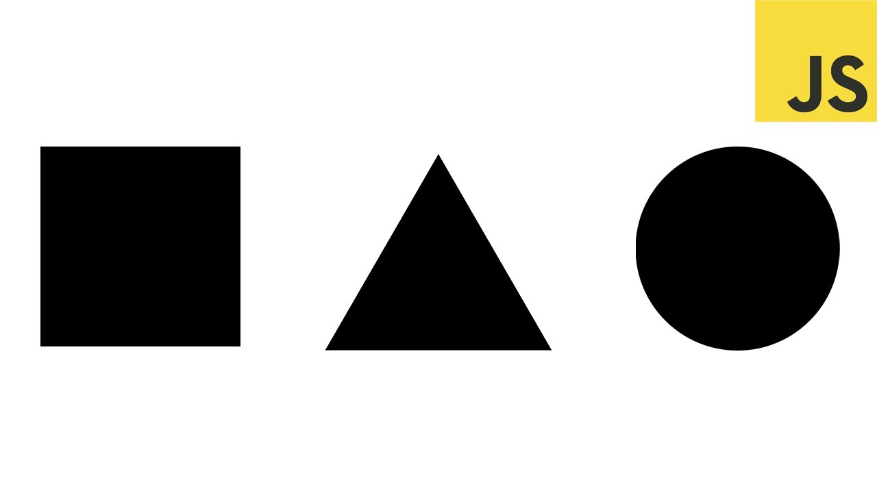 How to make geometric shapes using javascript - API´s JavaScript - YouTube