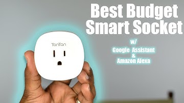 TanTan Google Assistant & Alexa Enabled Smart Plug 2017
