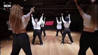 iKON - 'Classy Savage' ft. LISA OF BLACKPINK DANCE PRACTICE VIDEO