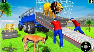 Wild Animal Zoo Transport Truck Driving 3D - Android Gameplay screenshot 5