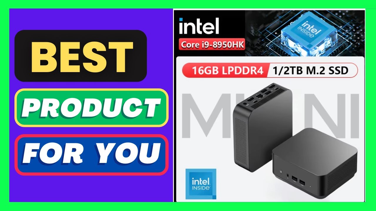 New Mini PC Windows 11 Intel i9-8950HK/i3-6100U 16GB DDR4