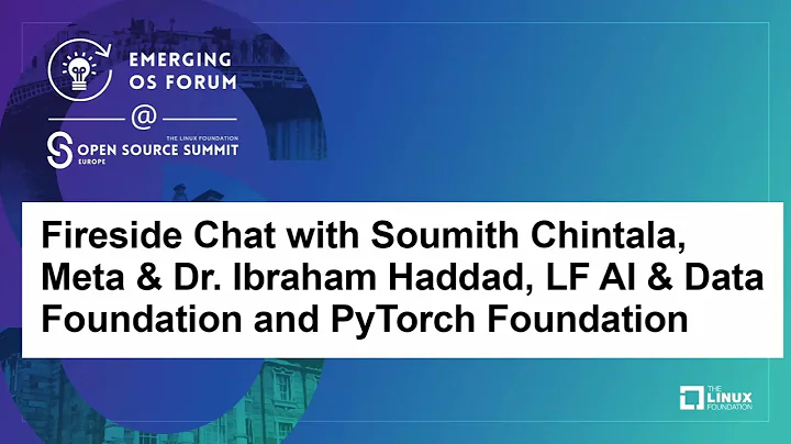 Fireside Chat with Soumith Chintala, Meta & Dr. Ib...