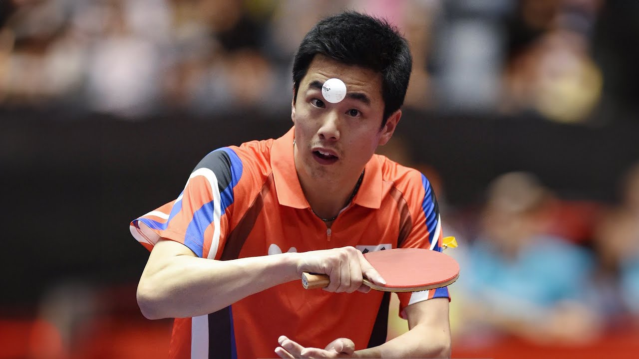 Joo Sae-hyuk at 2014 World Team Table Tennis Championships