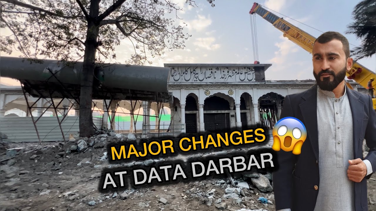 Data Darbar & Bhatti Gate Renovation Work | Complete Update & Development | Lahore places Vlog