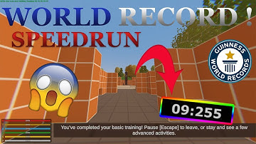 [FORMER] Unturned Tutorial% Speedrun in 9.255 World Record !