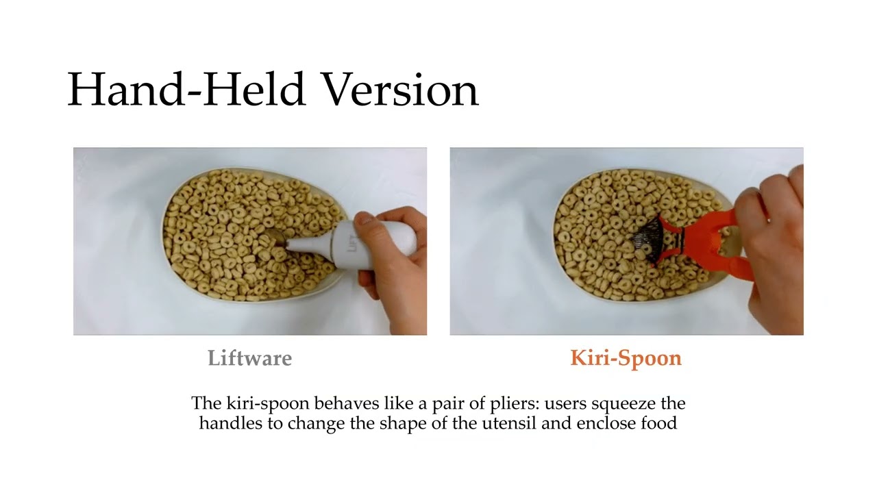 A Pivot-Based Kirigami Utensil for Hand-Held and Robot-Assisted Feeding