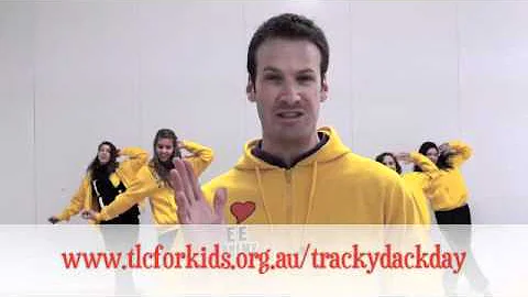 Josh Horner from DWTS for Tracky Dack Day.m4v