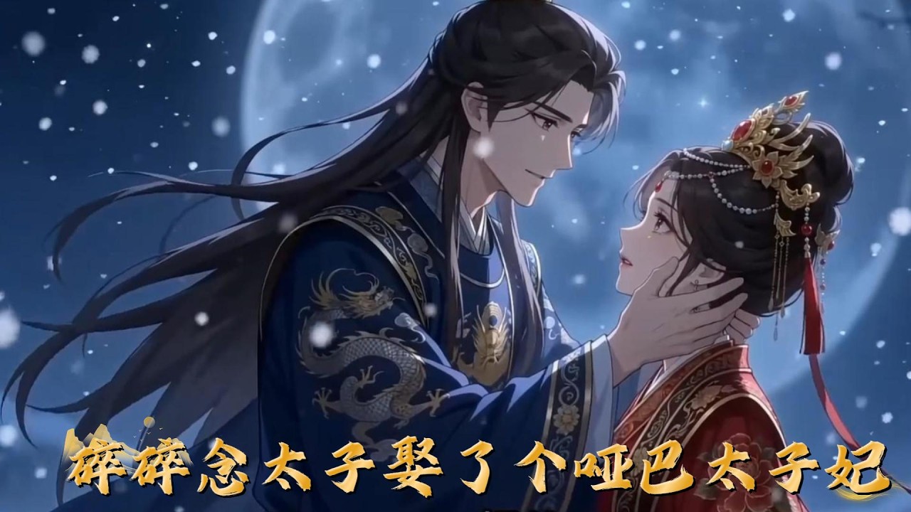 【碎碎念太子娶了个哑巴太子妃】我只是浣衣局一个不会说话的哑巴宫女，却被皇帝赐婚给太子。全京城都等着看笑话，一个话痨太子，娶了个哑巴太子妃。可故事的最后，我们成为了彼此的铠甲和软肋。#小七带你看漫剧