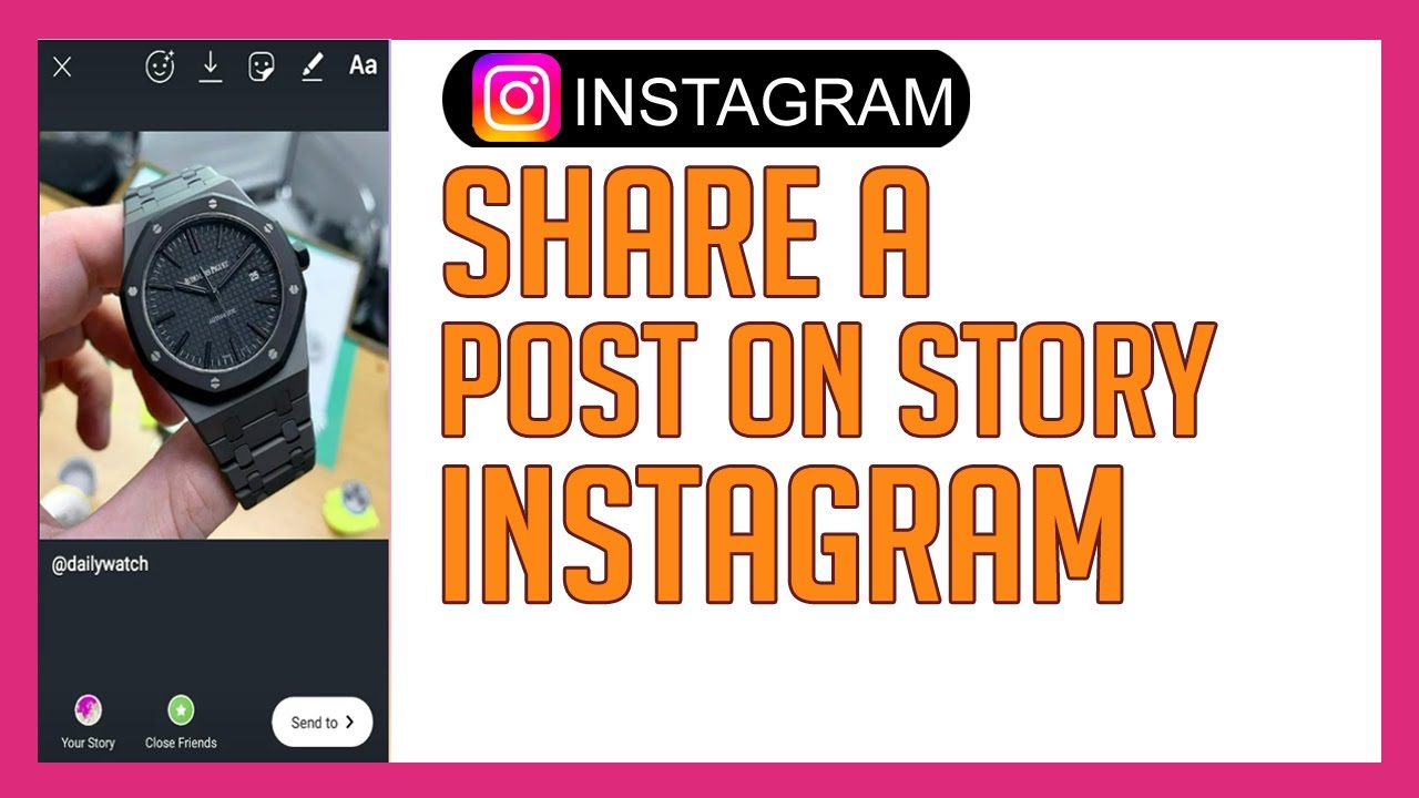 How To Share A Post On Instagram Story YouTube how-to-share-a-post-on-instagram-story-youtube