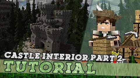 Minecraft Tutorial: Medieval Keep Interior Part 2/2