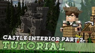 Minecraft Tutorial: Medieval Keep Interior Part 2/2