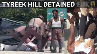 Tyreek Hill dragged out of car before game