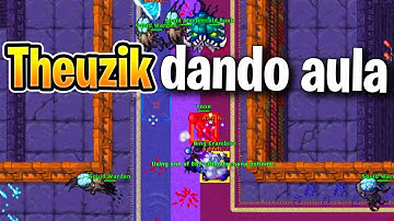 Theuzik dando aula - Tibia #GameLab