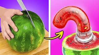 Trucos geniales para pelar y cortar verduras y frutas 🍉