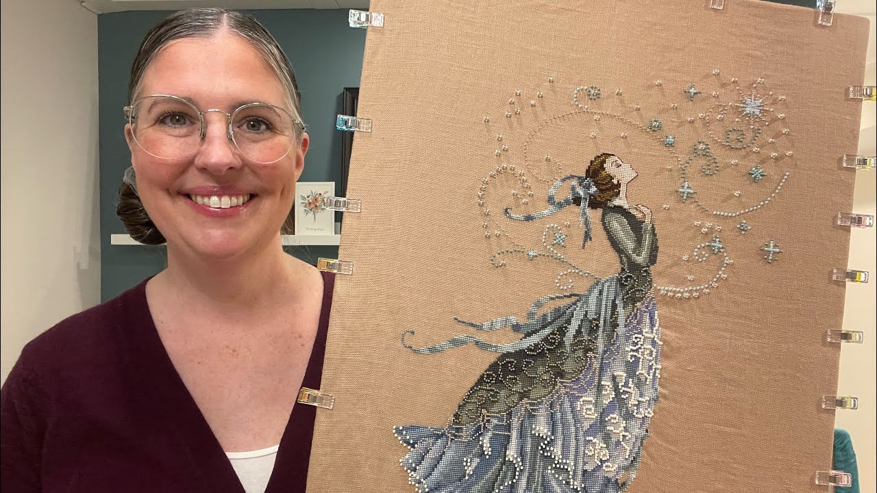 Flosstube Celebrating a Finish!! 