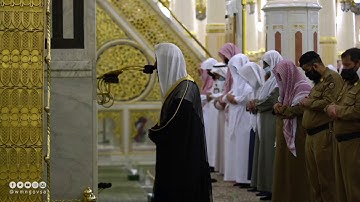 تلاوة مرئية للشيخ د.عبدالله البعيجان لصلاة الفجر من المسجد النبوي ١٤٤٢/٦/٢١
