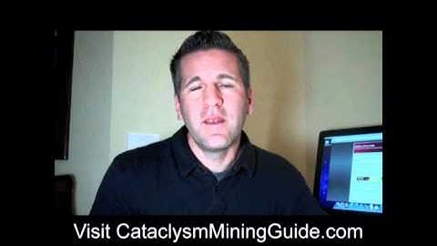 Cataclysm Mining Guide Fan Video