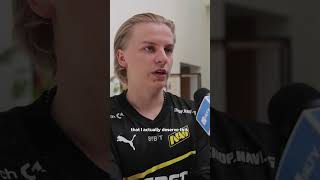 NAVI Aleksib interview - full video in description #csgo #esports