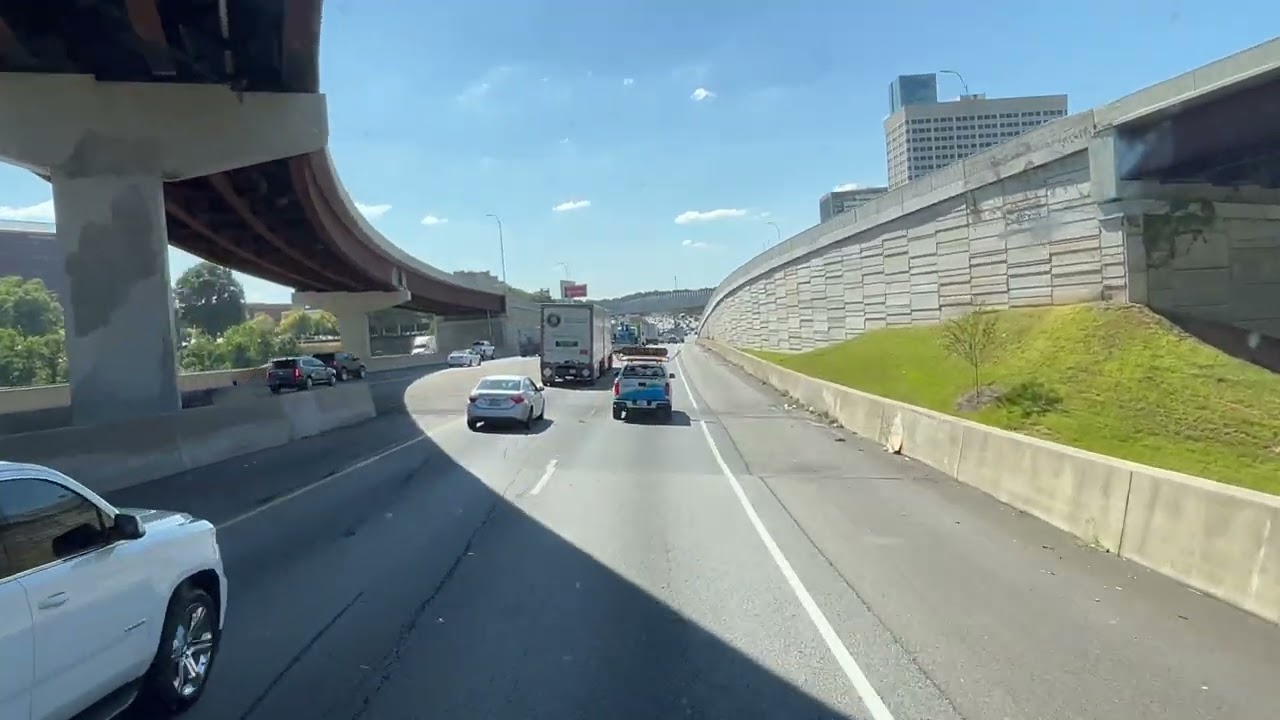 Atalanta, Georgia,USA. Expressway 75 and 285 South.