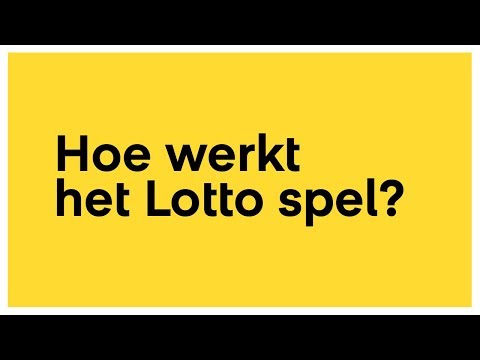 Video: Hoe Speel Je Lotto?