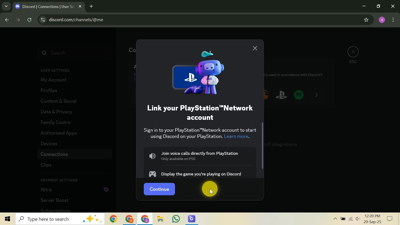 Как получить ссылку на изображение профиля Discord