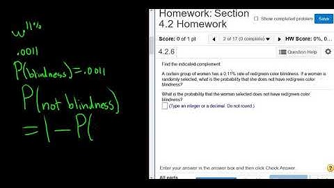Probability Question with Decimal Percentage and Complement