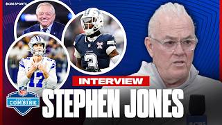Stephen Jones discusses Cowboys plans for George Pickens, Brandon Aubrey, NFL draft approach