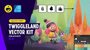 How to Use Twiggleland Vector Assets in Affinity Designer