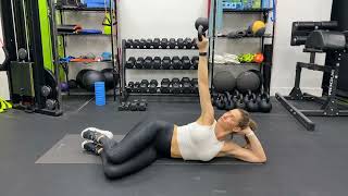 Supine Bottom Up Punch + Roll + Punch + Corkscrew