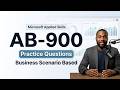 Top Microsoft AB-900 Practice Questions to Pass the Exam on First Attempt
