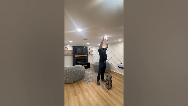 Gave my basement a serious glow-up with lumary recessed lights.Link in my bio#Lumary #SmartLighting