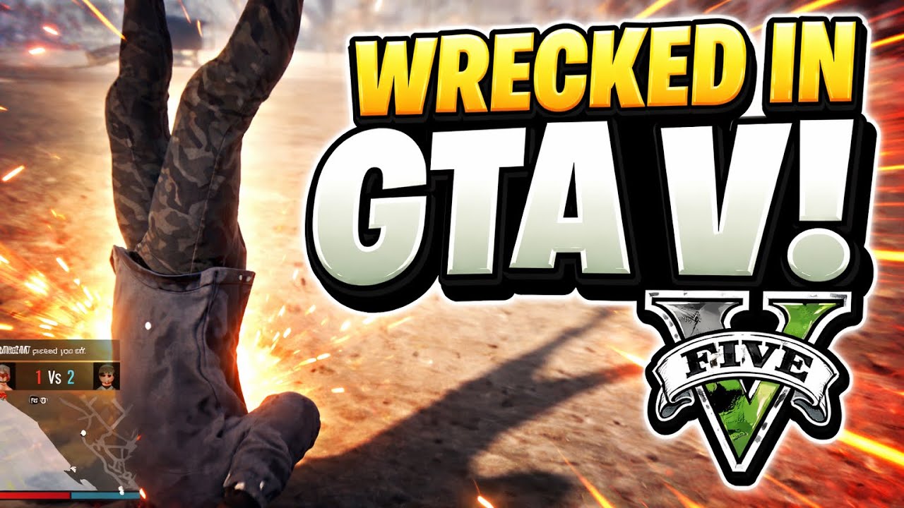 So I 1v1 this dude on beach with new settings and this is how it went-GTA5ONLINE 