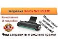 #28 Заправка картриджа Xerox WC PE220, 3117 | Samsung ML-1610, ML-2010, MLT-D108S, MLT-D117S