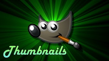 How to make a Minecraft Thumbnail - GIMP 2.8 Tutorial